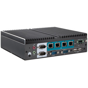 ARBOR ARTS-1550 Fanless computer with Intel Atom Amston Lake x7433RE, up to 16GB Memory, 4x PoE+ 2.5GbE